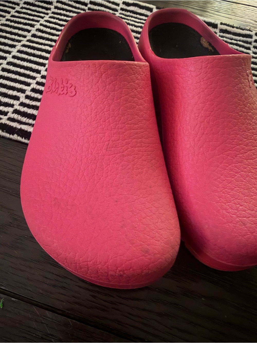 Birkenstock Super-Birki clogs in the vibrant Raspberry Sorbet size 8 - Picture 5 of 12